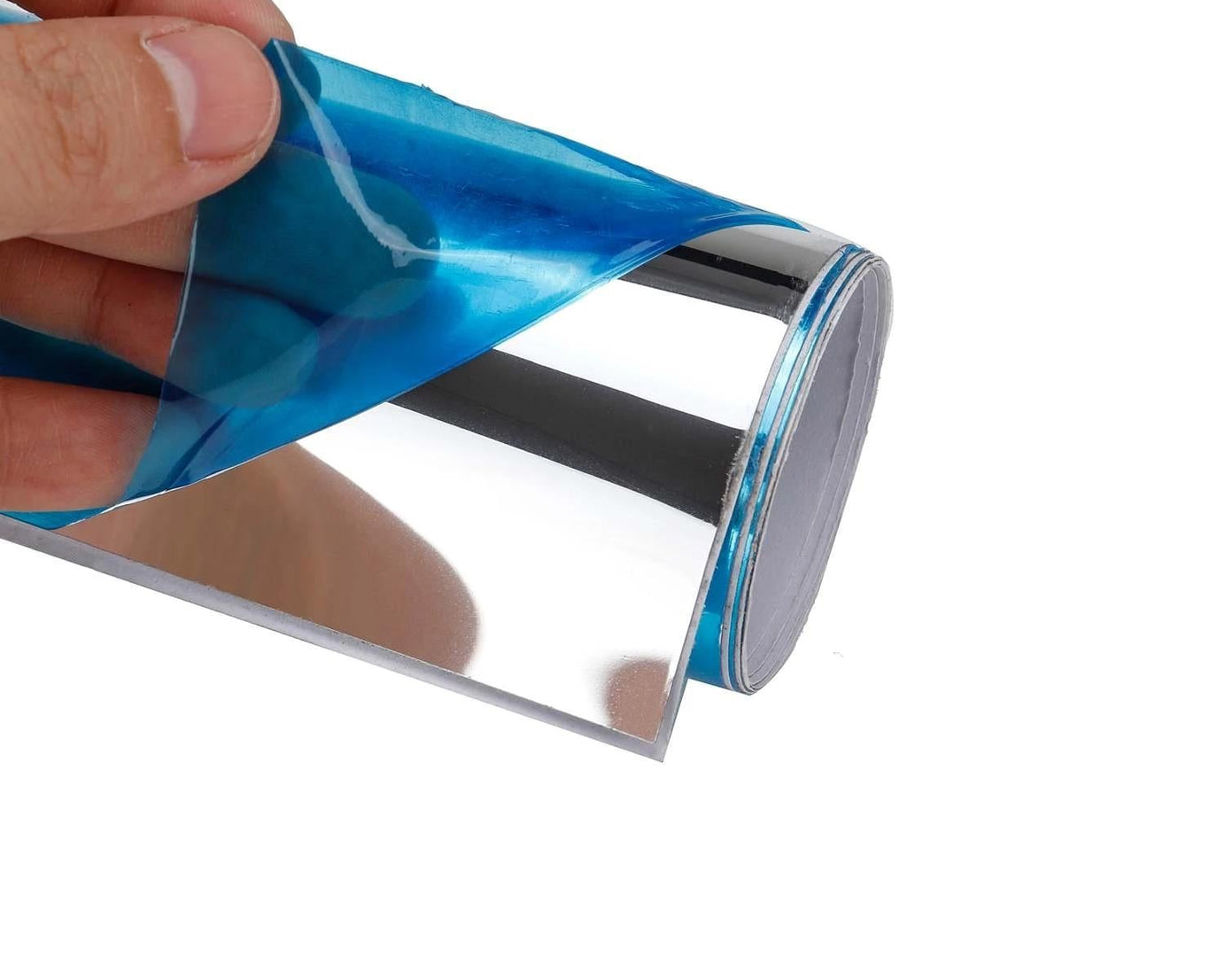 Mirror stickers for TV backdrop