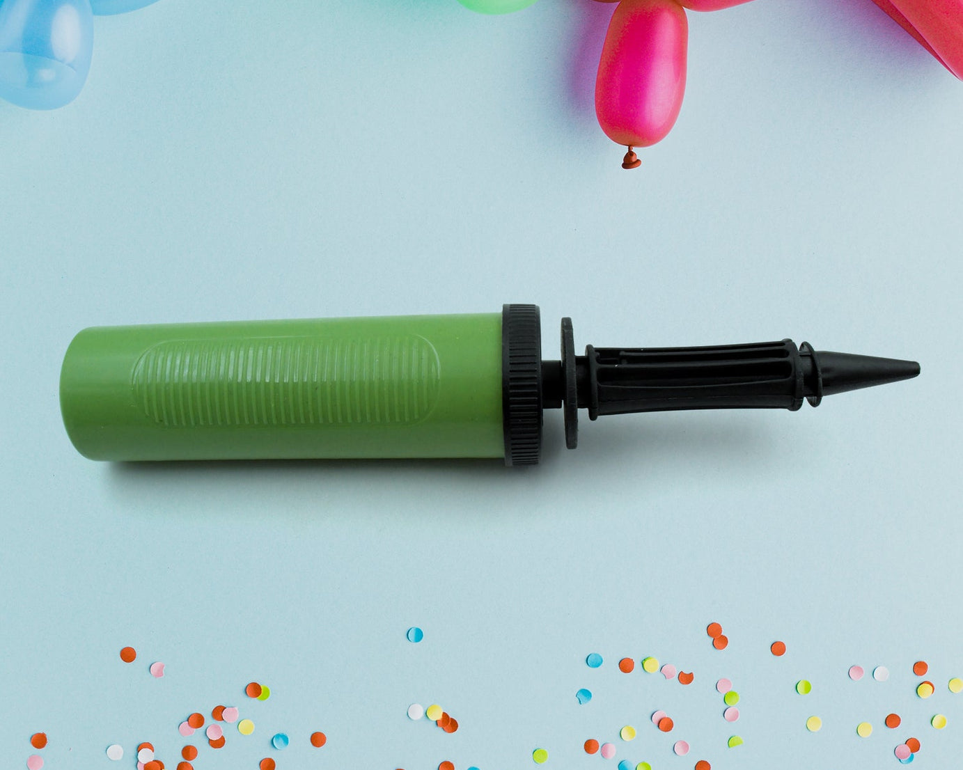 Pump for Balloons, Hand Pump, Air Pump Balloon, Robust Durable Plastic, for Party, Birthday, Wedding, Inflatable Toys
