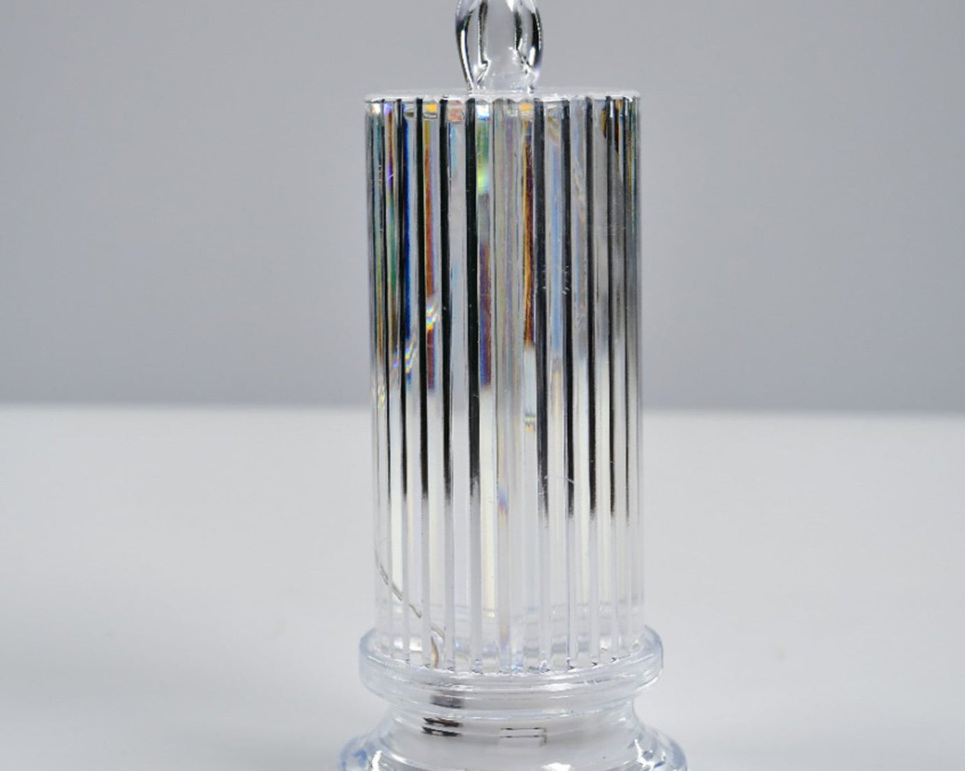 Home decor crystal candles, simple design.