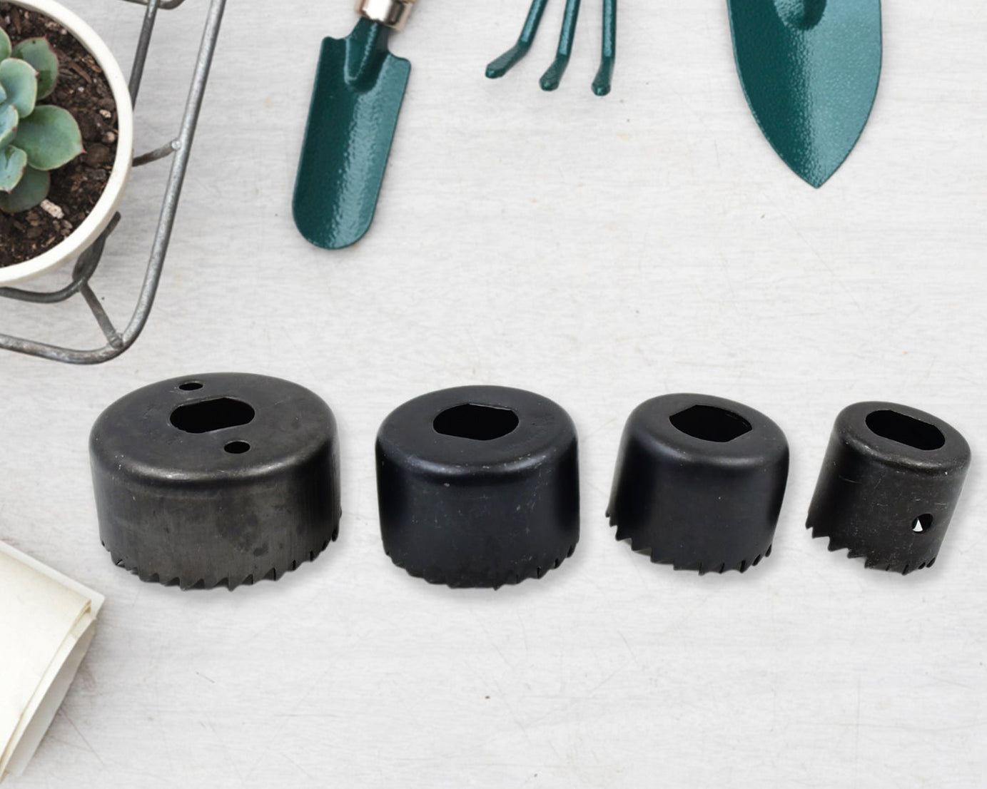 32 / 38 / 44 / 54 mm Hole Saw Cutter with Mandrel 32-54 mm (5 Pcs Set)