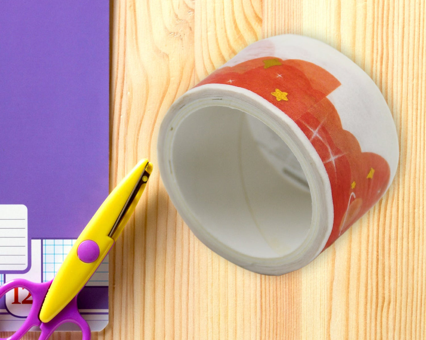 1 Roll Scrapbook Sticker Tape for Journaling & Craft