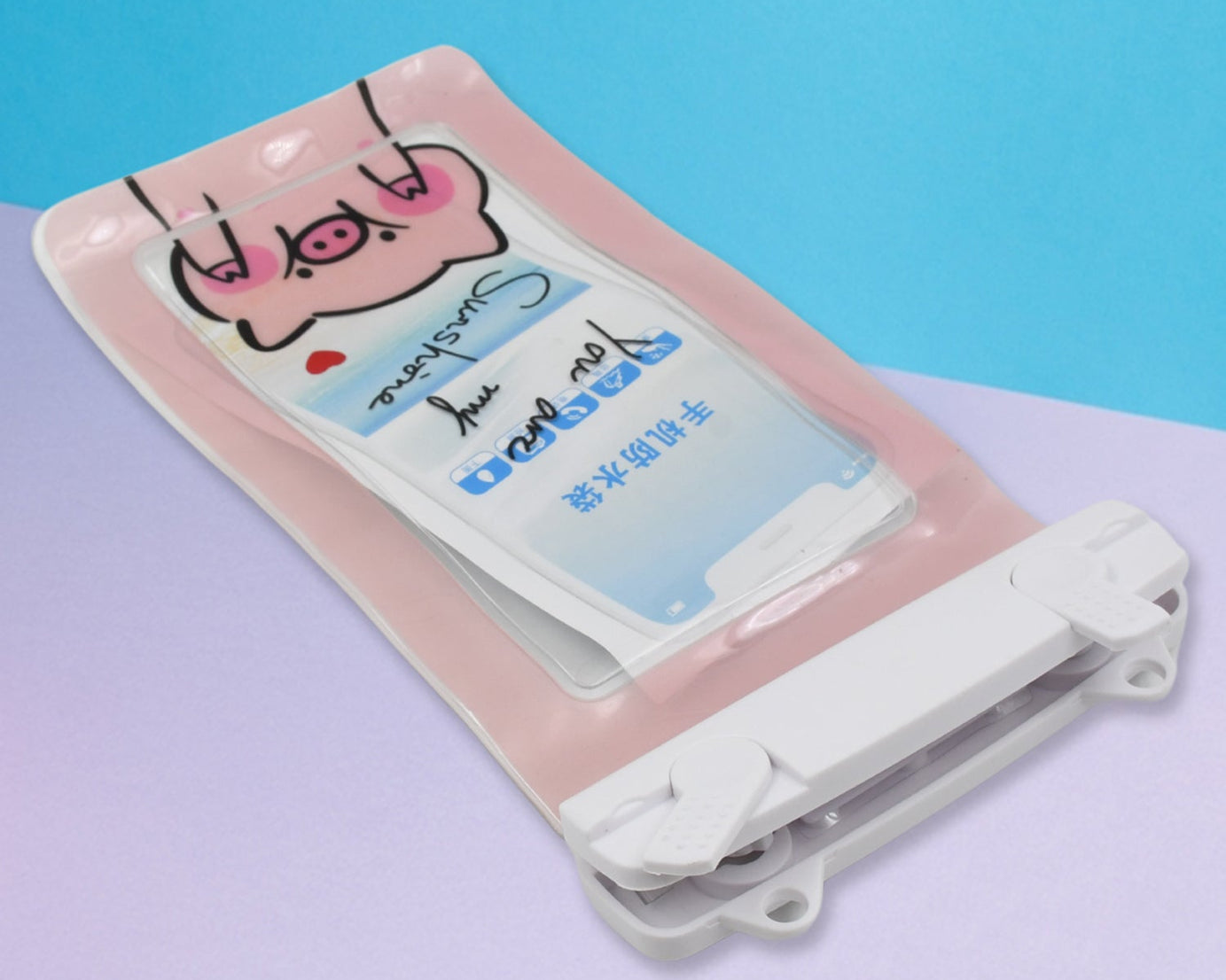 13137 Waterproof Pouch Lock Mobile Cover Underwater Mobile Case For All Type Mobile Phone (1 Pc)