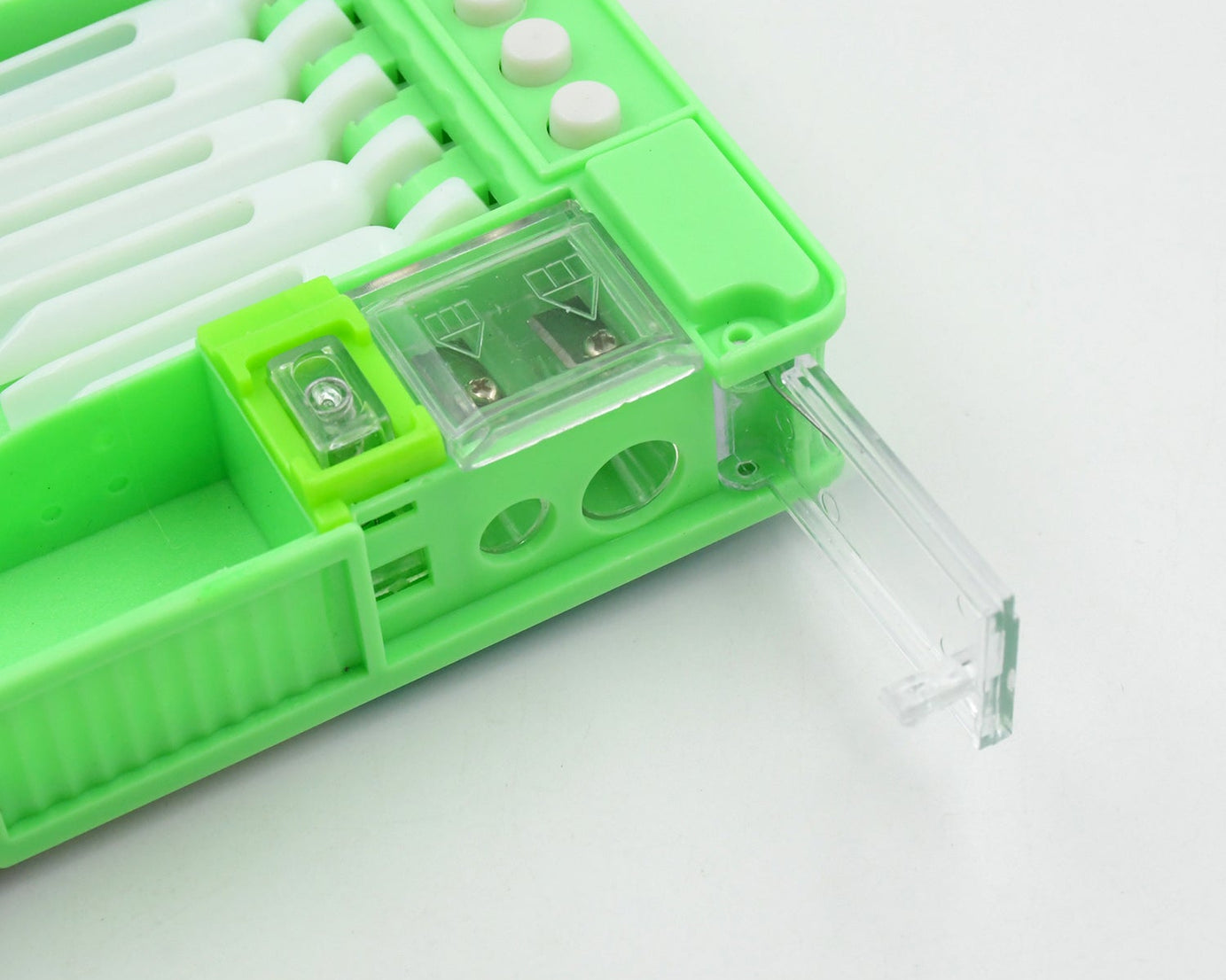 Multipurpose Compass Box (2 Compartments): Cartoon Pencil Case for Kids