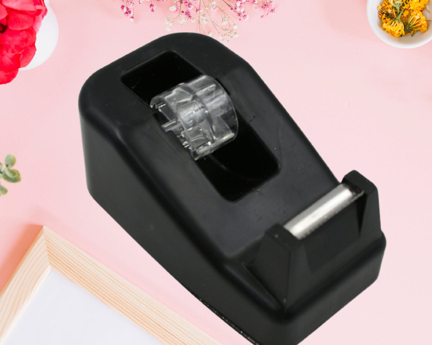 9515 Plastic Tape Dispenser Cutter for Home Office use, Tape Dispenser for Stationary, Tape Cutter Packaging Tape (1 pc / 237 Gm)