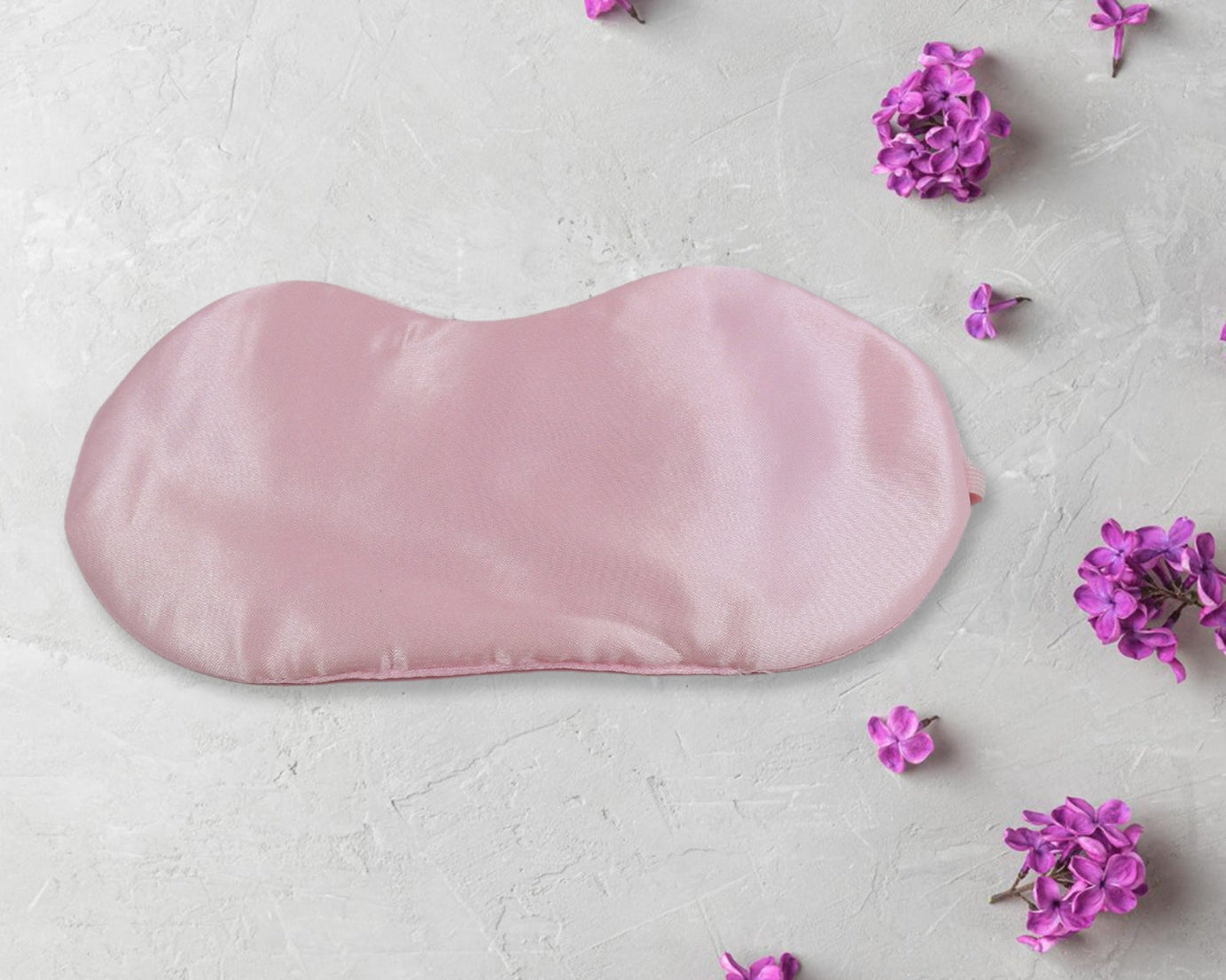 New Men, Women Blindfold Soft Satin Sleep Mask Eye Mask Blind fold Block Out Light for Travel, Shift Work & Meditation (1pc)