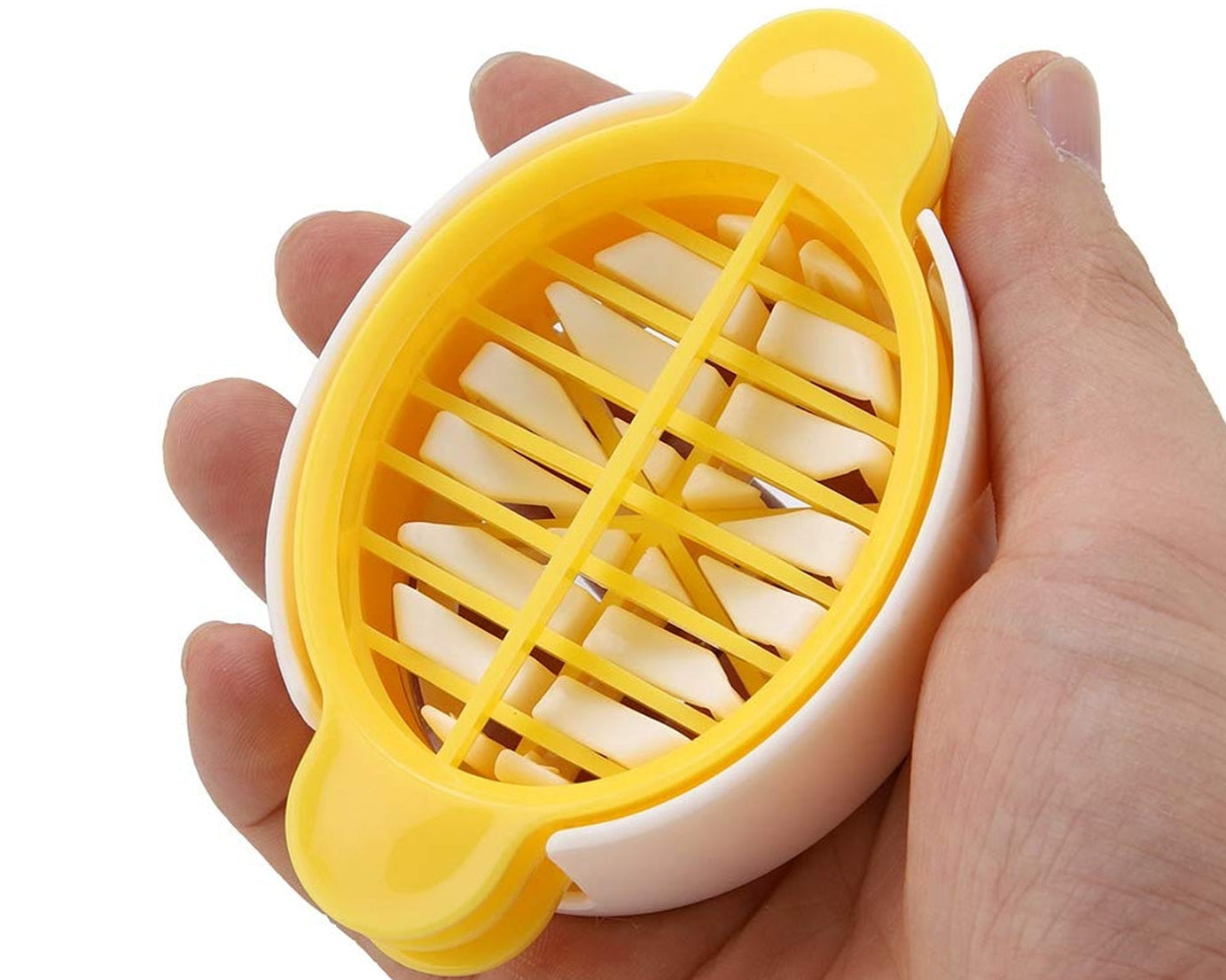 Egg Slicer, 3 in 1 Boiled Egg Slicer, Egg Slicer, Preserved Egg Slicer, Home Restaurant Kitchen Tool (1 Pc)