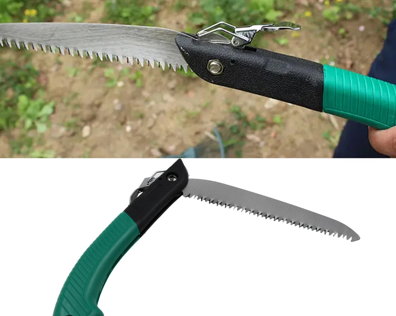 Folding Handsaw, Pruning Saws for Tree Trimming Camping, Gardening, Hunting. Cutting Wood, PVC, Bone