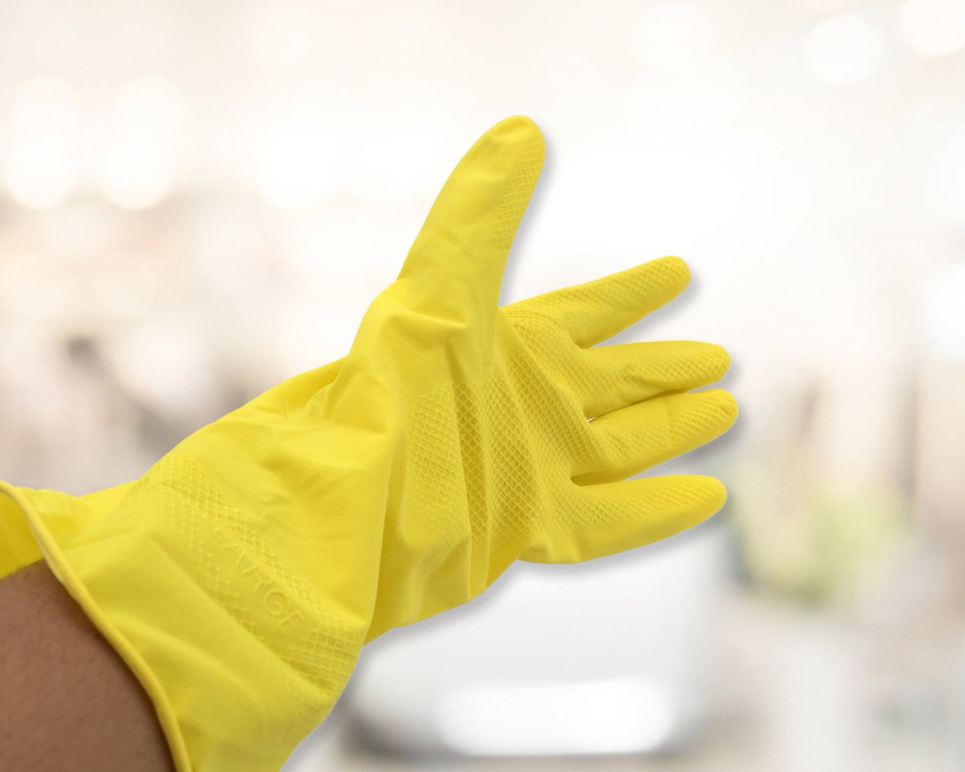 Multipurpose Cleaning Gloves (1 Pair): Kitchen, Bath, & More