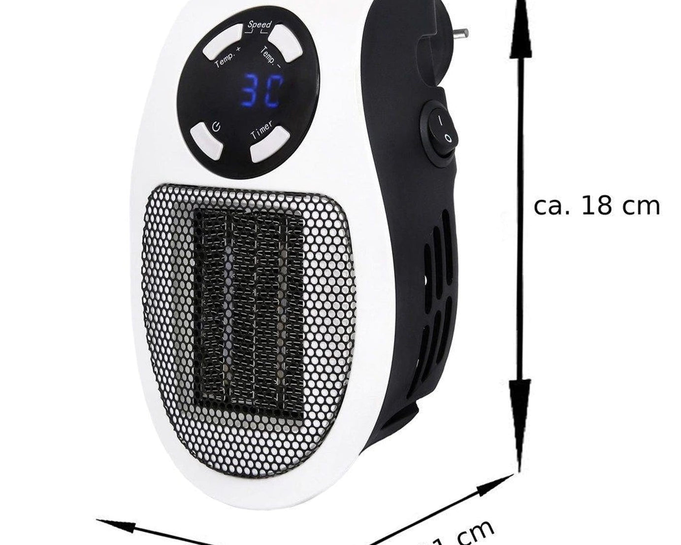 Household mini fan heater for winter
