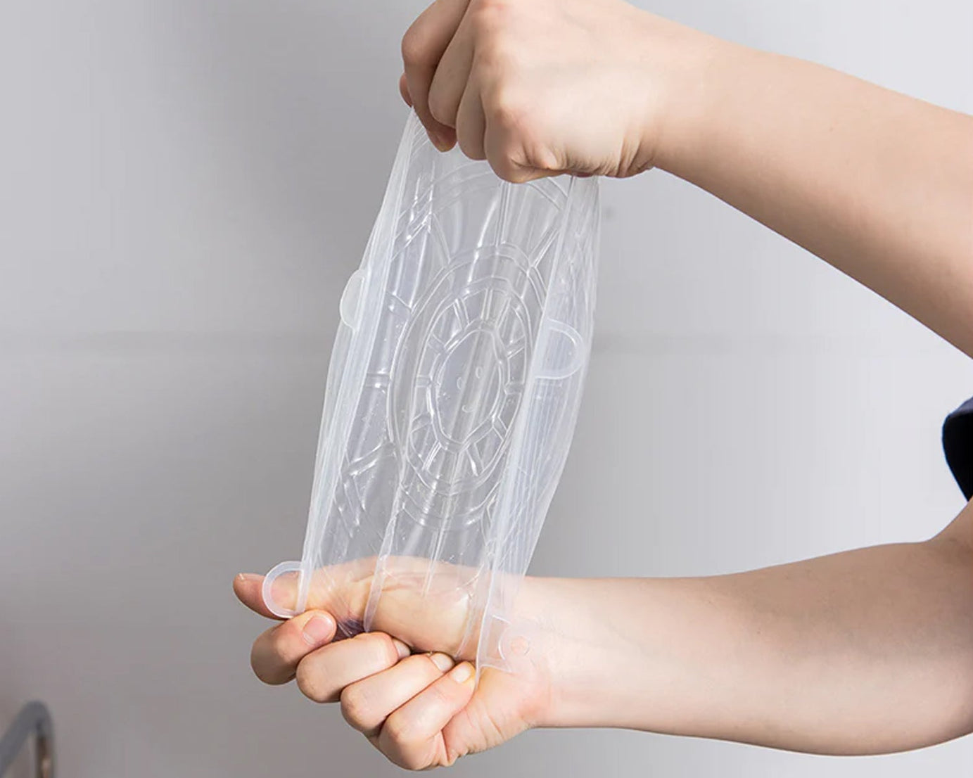 Silicone Stretch Lids, Food Cover For Freezer Microwave Oven Dishwasher Safe Fresh-Keeping Flexible Covers for Utensils, Dishes, Plates Jars, Cans, Mugs, Bowl Covers Food Safety Seal Lids (6 Pcs Set /95 Gm )