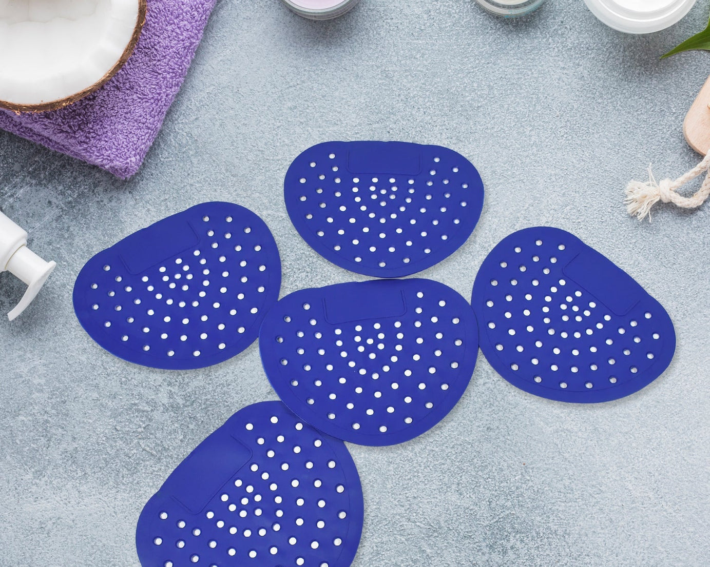 Silicone urinal screen