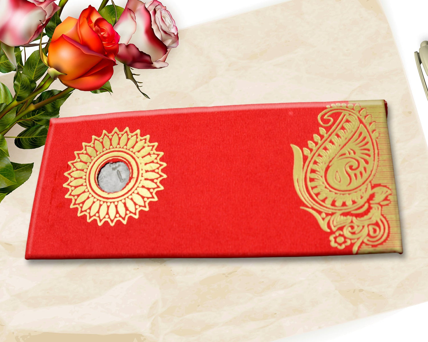 7652 Wedding Gift Envelopes pack of 10 pcs with Coin Money Cash Gift Cover Shagun Birthday Marriage, Baby Shower, Anniversary, Money Envelope Lifafa Envelope Multicolor Premium Envelope (10 Pcs Set)