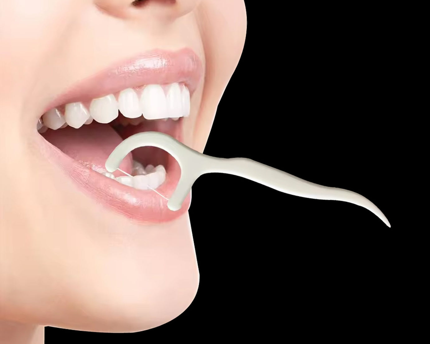 2 In 1 Tooth Picks Flosses / Sticks, Portable Toothpicks (50 Pc Set)