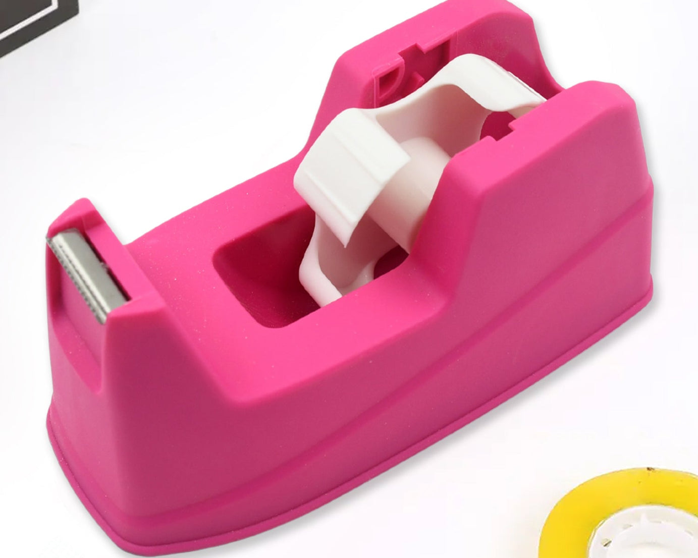 Plastic Tape Dispenser Cutter for Home Office use, Tape Dispenser for Stationary, Tape Cutter Packaging Tape (1 pc / 631 Gm)