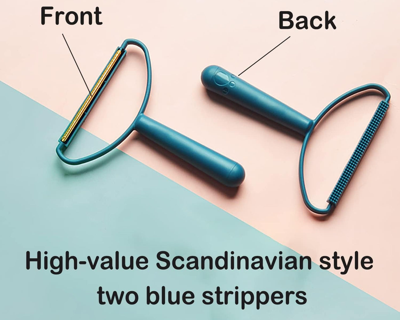 2in1 Portable Lint Remover at Home Use | Use for Removing Lint Dust in Furniture and Wool Clothes Sweater Carpet | Woolen Fabrics Brush Sticky Lint Roller with Long Handle (1 Pc)