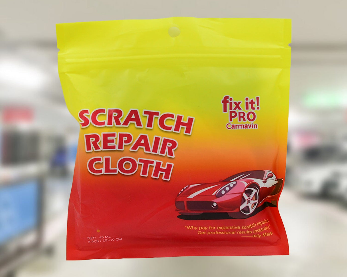 Nano Magic Car Scratch Remover Cloth, Multipurpose Scratch Repair Cloth, Cloth for Car Paint Scratch Repair, Easy to Repair Slight Scratches on the Surface Polishing Repeatable Use for All Kinds of Car (45 ML Repair Solution, 2 Gloves, 2 nano Cloth)