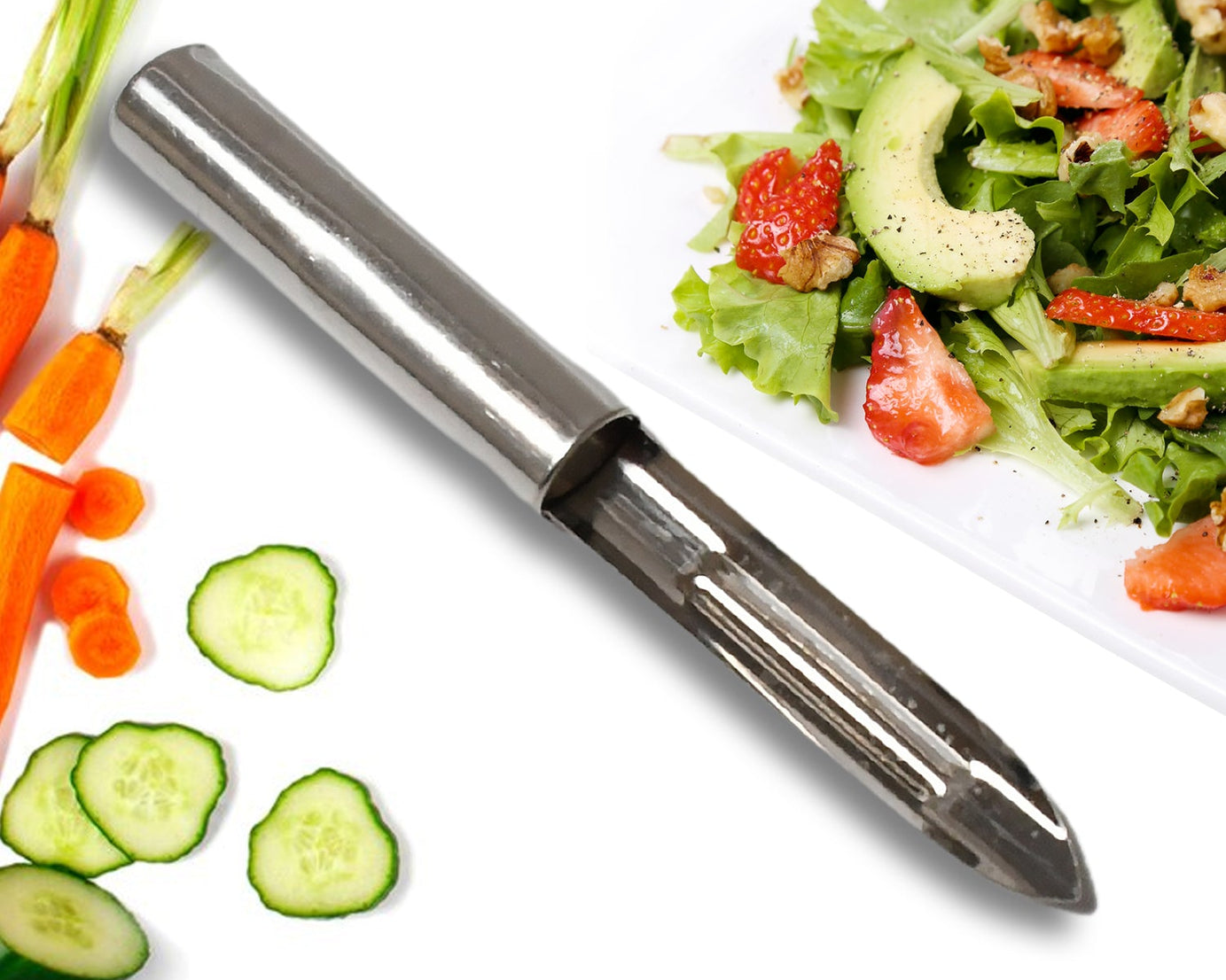 Multi-Purpose Stainless Steel Peeler With Handle For Vegetables, Potato Peeler, Carrot, grated, Suitable for Peeling and shredding Fruit and Vegetables Kitchen Accessories, Piller (12 Pcs Set) 