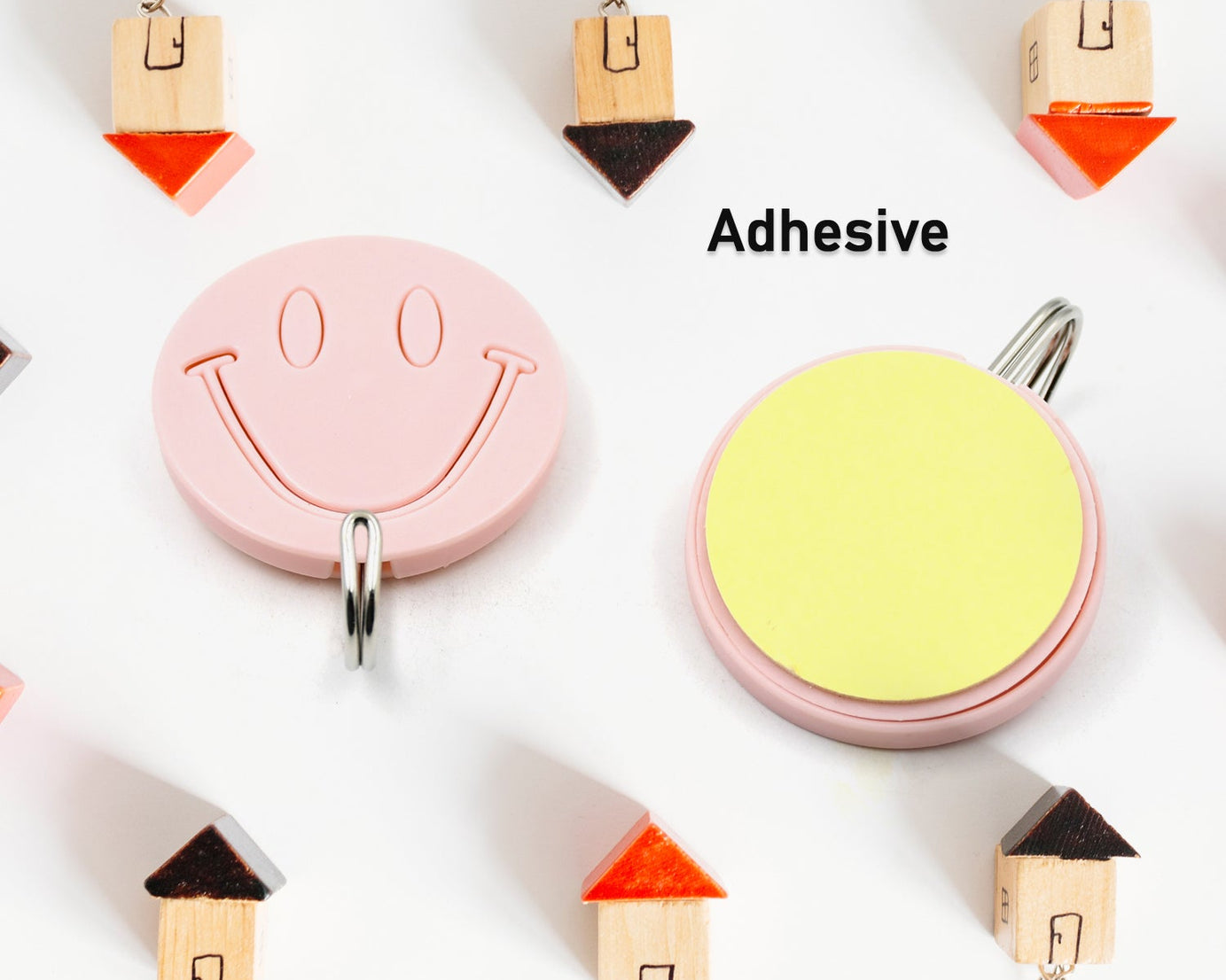 Multipurpose Strong Hook Self-Adhesive hooks for wall Heavy Plastic Hook, Sticky Hook Household For Home, Decorative Hooks, Bathroom & All Type Wall Use Hook, Suitable for Bathroom, Kitchen, Office (2 Pc & 4 Pc Set)