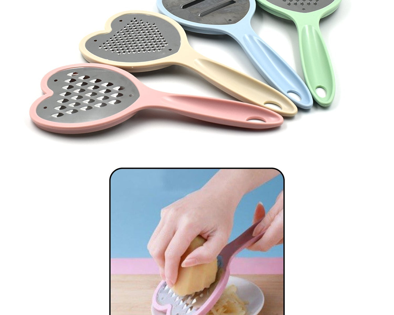 Kitchen grater and slicer set