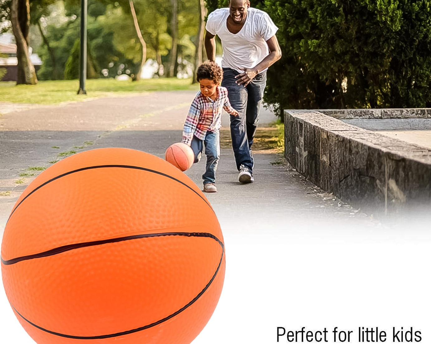 Mini Bouncy Basketball (1 Pc)