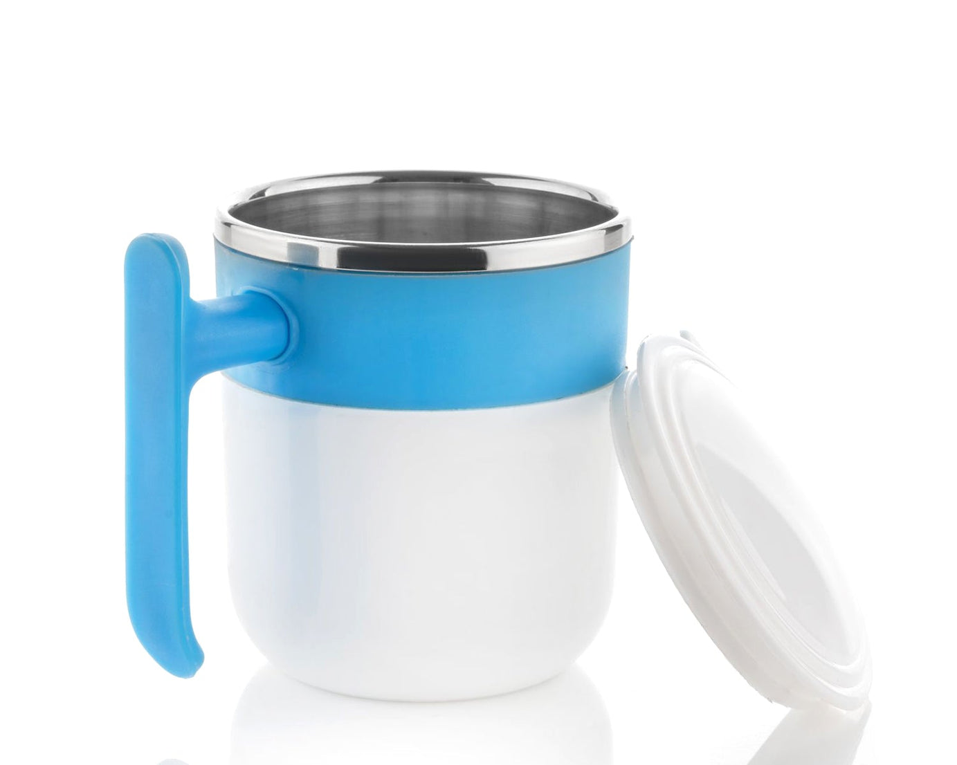 Stainless Steel Lid Cover Hot Coffee/Tea Mug Hot Insulated Double Wall Stainless Steel, Coffee and Milk Cup with Lid - Coffee Cup (1 Pc )