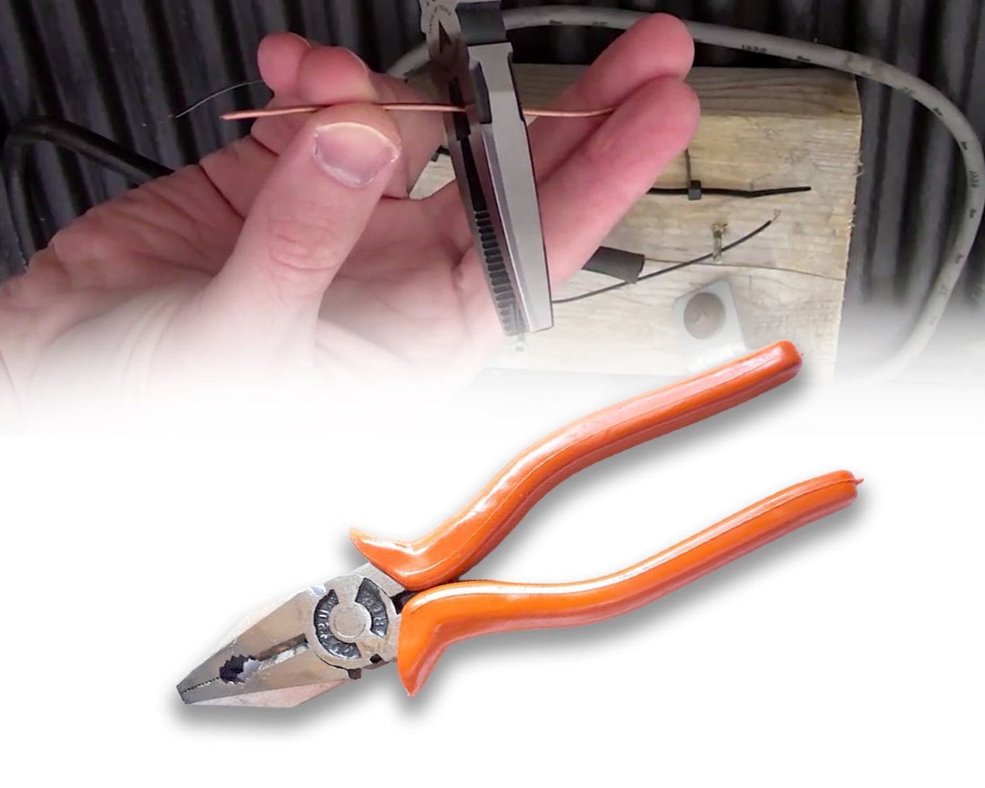 Durable wire cutters and pliers for heavy use.