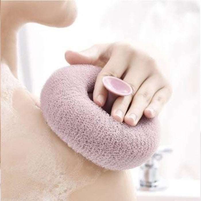 Super Soft Bath Sponge Flower Suction Cup Bath Sponges for Shower Women Men Foam Loofah Sponge Exfoliating Bath Sponge Body Washer Reusable loofah Massage Bath (1pc)