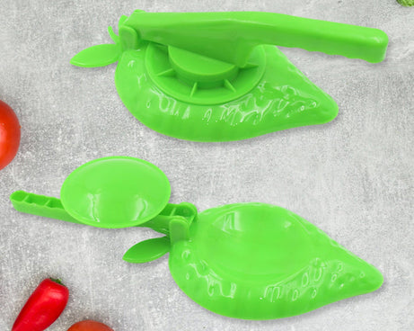 Plastic Kitchen Press: Strawberry Design, Manual, Easy to Use (1 Pc)