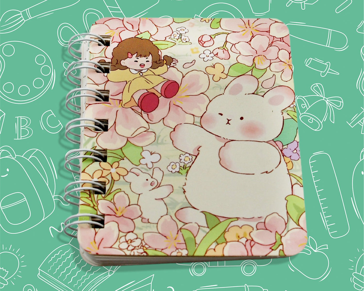 17589 Cute Journal Diary, Notebook for Women Men Memo Notepad Sketchbook 80 Pages Writing Journal for Journaling Notes Study School Work Boys Girls, Stationery (82x105MM / 1 Pc)