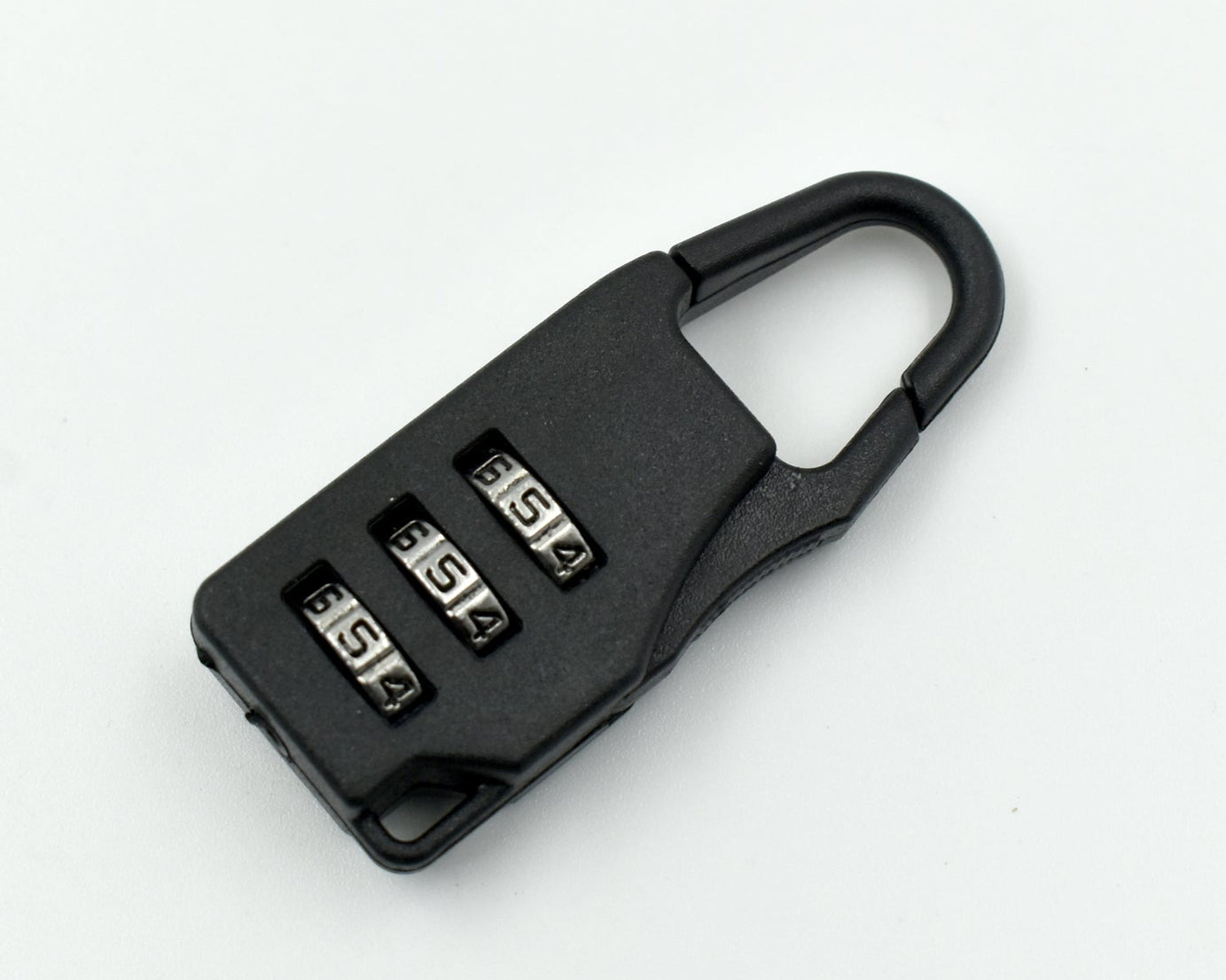 3 digit luggage lock used for securing travel bags and protecting contents