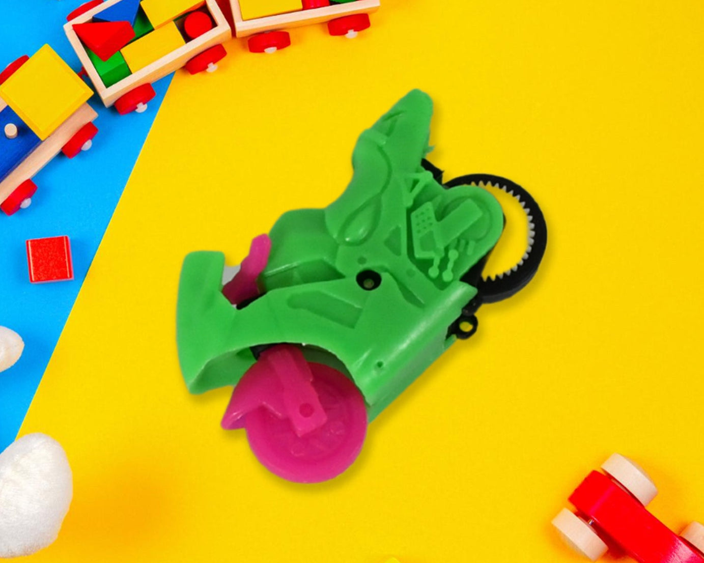 Pull Back Motorcycle Toys, Tiny Gift Latte Motorcycles Toy for Kids Boys Age 3-8 Year Old