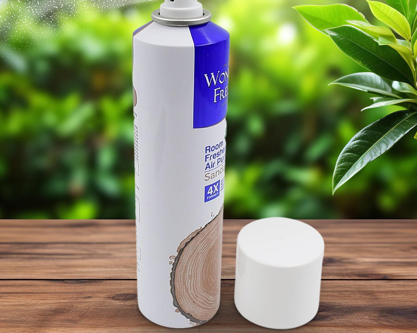 Fresh Air Freshener Spray, Sandalwood Fragrance | Long Lasting Fragrance for Home & Office (Mix Fragrance /  125 Gm)