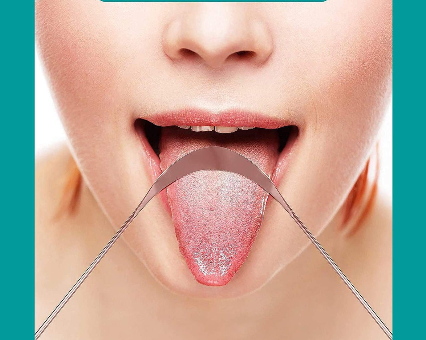 Tongue Cleaner For Kids & Adults | Tongue Scraper For Bad Breath, Maintain Oral Hygiene for Daily Use | for Fresh Breath & Bacteria Removal | Improved Taste (Steel, Copper, Tongue Cleaner / 1 Pc)