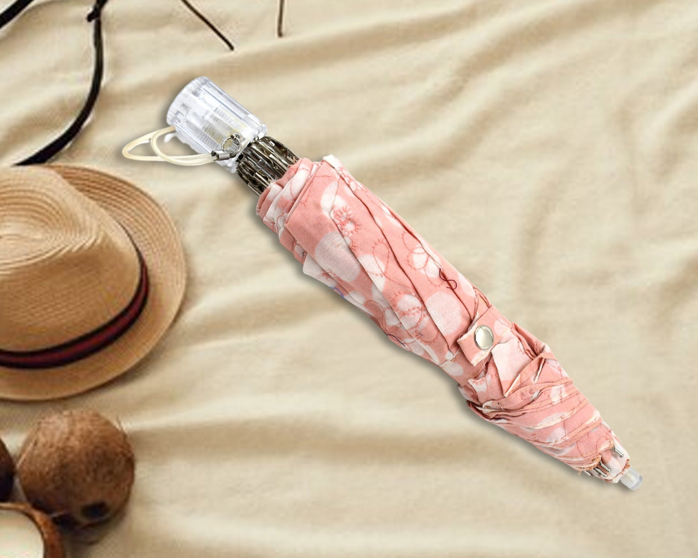 3-Fold Umbrella Summer Sun Protection Foldable Cute Umbrella || UV Protection Sun Umbrella || Travel Accessories || Umbrella for Children, Girls, and Boys (1 Pc)