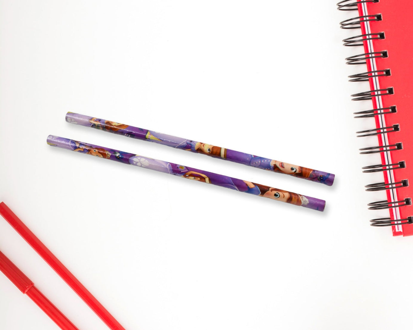 5 in 1 Mix Stationery Gift Set for Kids, Stationary Set Including 2 Pencil, Ruler, Rubber, Pencil Sharpener, School, Office Product Gift (5 Pcs Set)