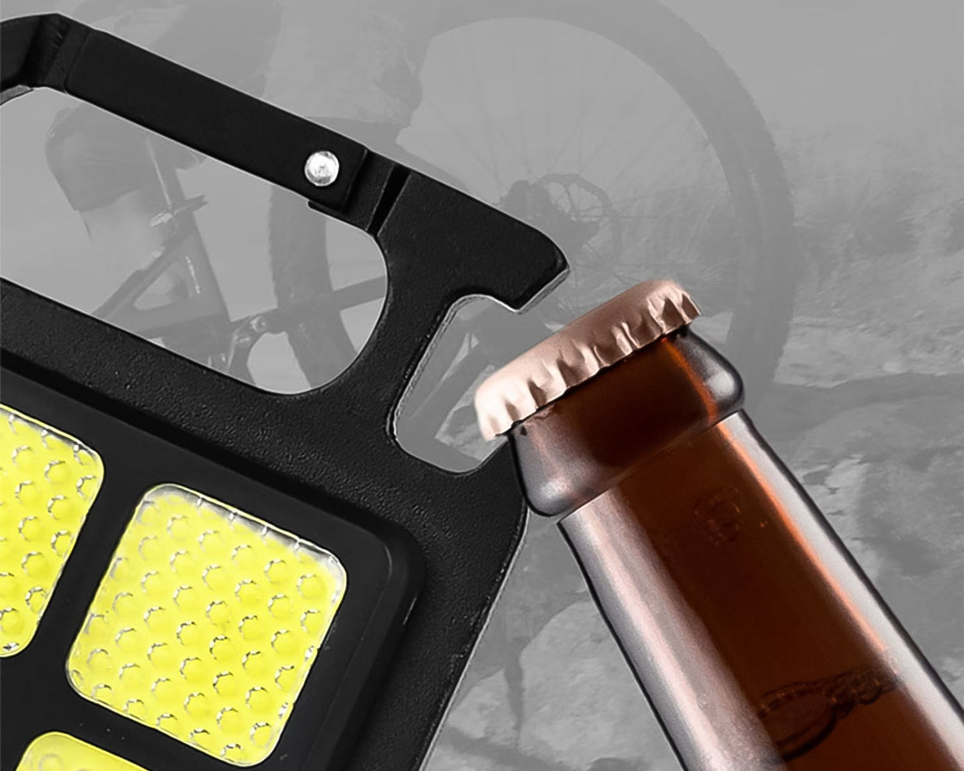 4 Led Mini Keychain Light (1 Pc)