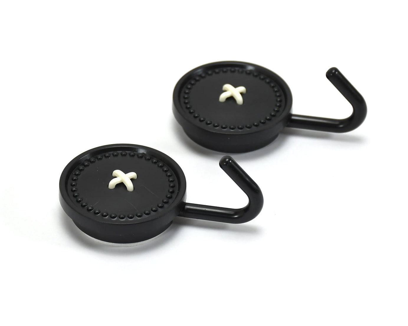 Heavy duty wall hook set