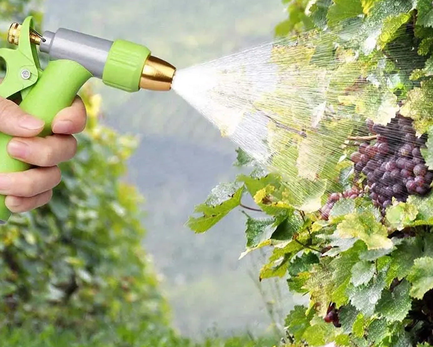 High-pressure water spray nozzle