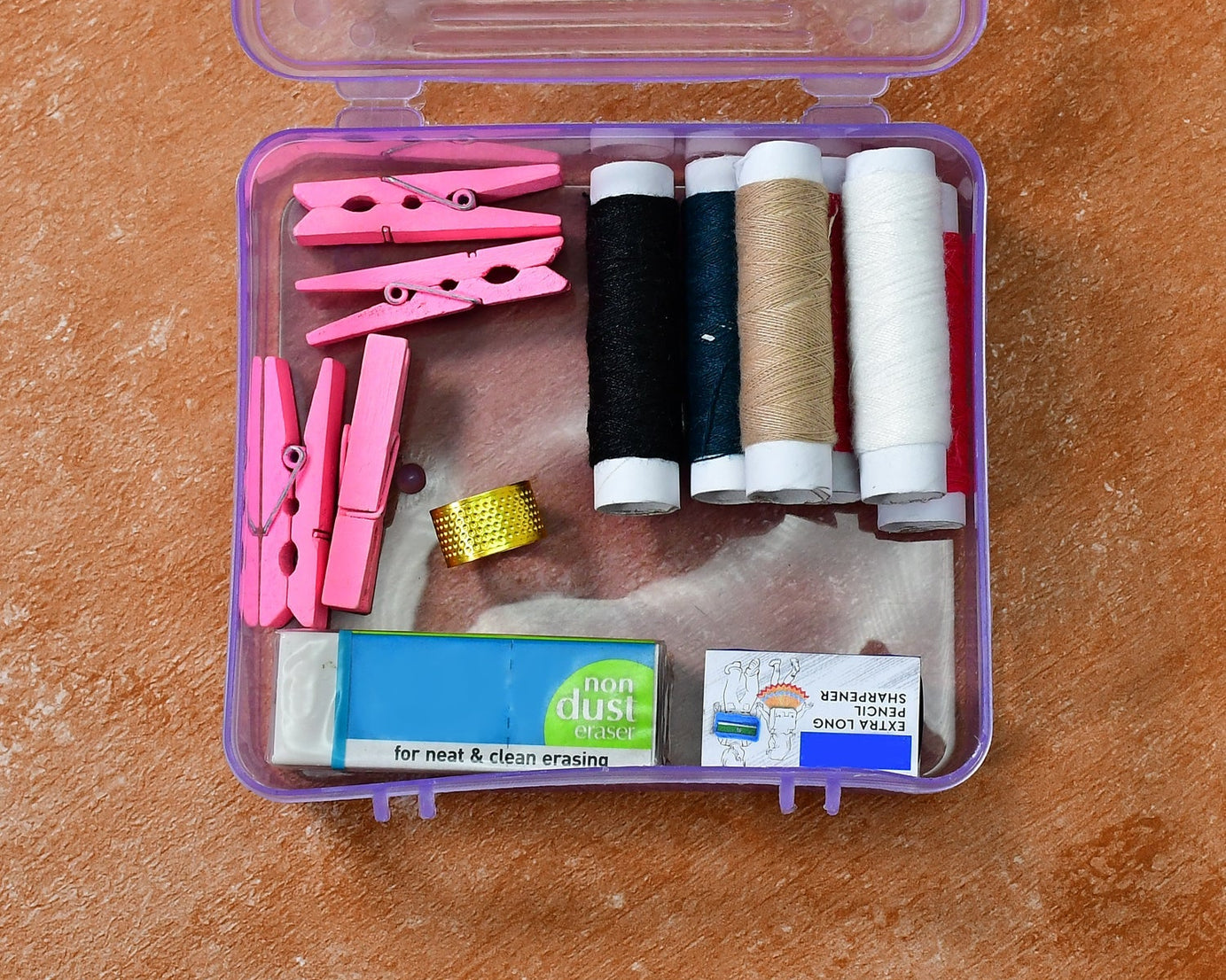 Versatile plastic container for various storage needs