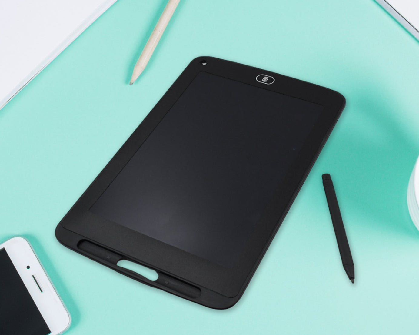 Portable LCD Writing Board Slate Drawing Record Notes Digital Notepad with Pen Handwriting Pad Paperless Graphic Tablet for Kids 12 inch