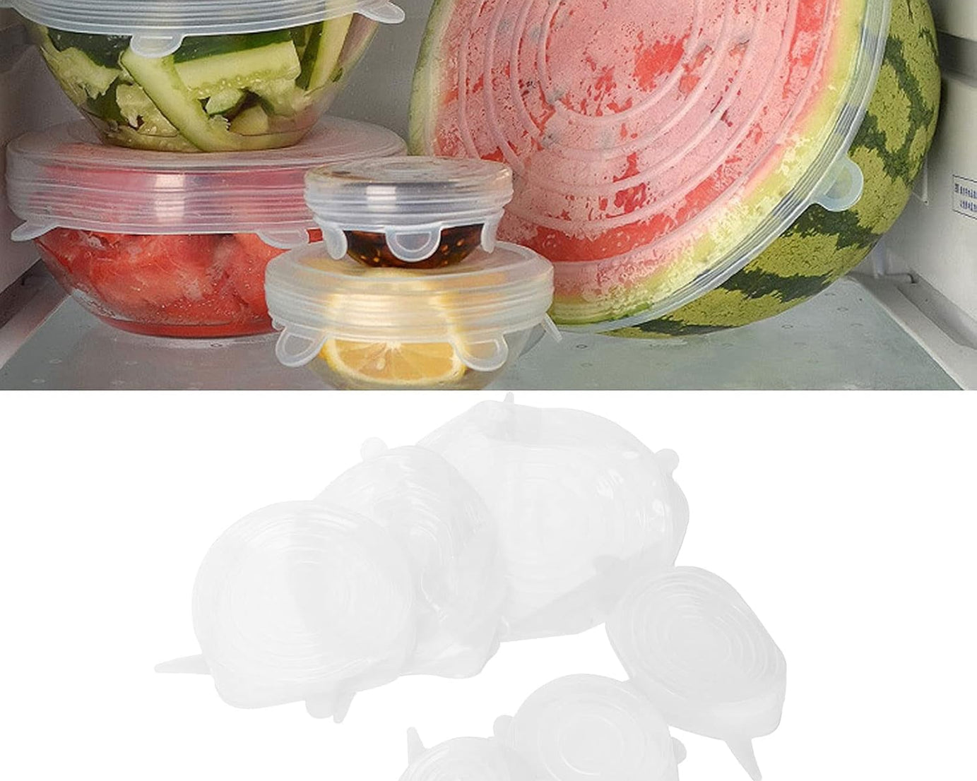 Silicone Stretch Lids for Food