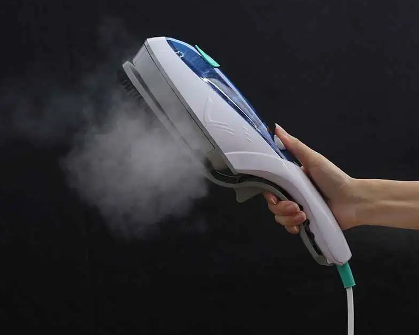 Portable ironing machine,1 Set Steam Iron Hand Held Crease Removal Portable Ironing Clothes ABS Brush Plush Toy Garment Steamer for Home Steam Iron, for Clothes, Travel Steamer