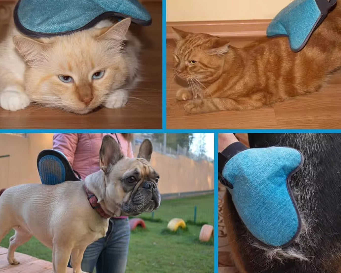 Pet Grooming Glove -&nbsp; Humanized Descending Brush Glove (1 Pc)