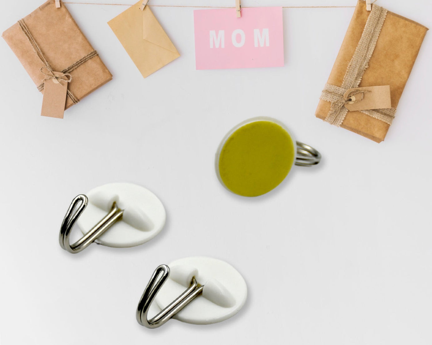 Multipurpose Strong Hook Self-Adhesive hooks for wall Heavy Plastic Hook, Sticky Hook Household For Home, Decorative Hooks, Bathroom & All Type Wall Use Hook, Suitable for Bathroom, Kitchen, Office