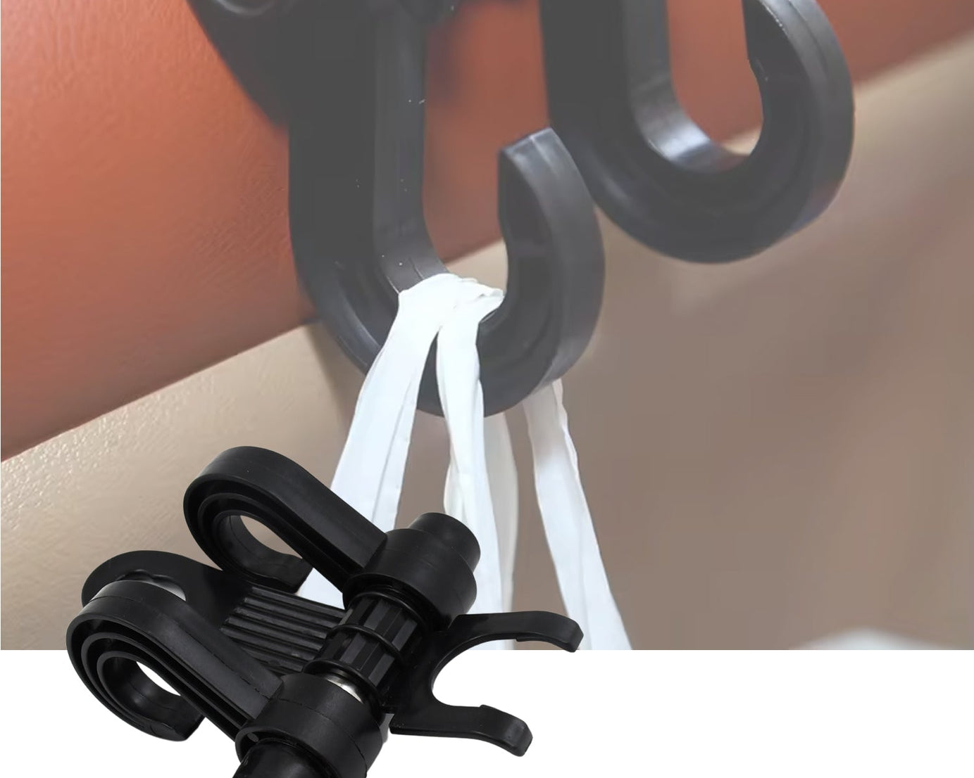 Car Hooks Vehicle Back Seat Hidden Headrest Hanger (1 Pc)