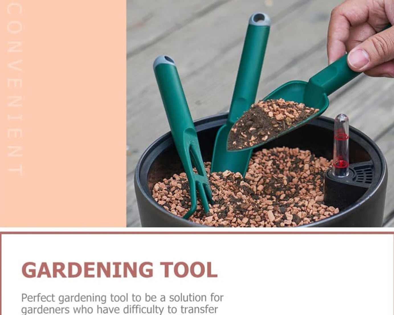 9147 Garden Tool, Planter Tool, Garden Trowel Tools Small Gardening Hand Mini Gardening Tool Heavy Duty Gardening Tool Potting Tools Garden Hand Trowel for Digging Planting