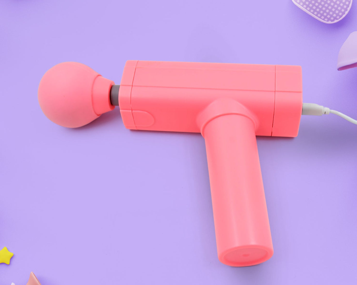 Massage Gun Deep Relax, Powerful Muscle Massager, USB Chargeable (1 Pc)