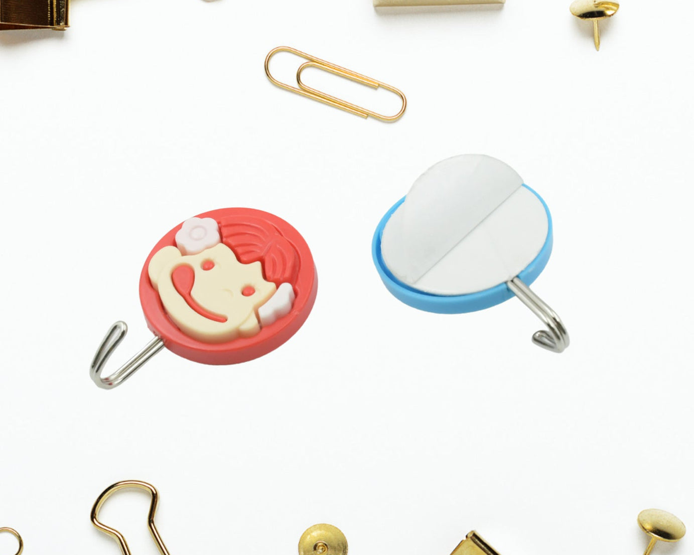 MULTIPURPOSE STRONG HOOK SELF-ADHESIVE HOOKS FOR WALL HEAVY PLASTIC HOOK, STICKY HOOK HOUSEHOLD FOR HOME , DECORATIVE HOOKS, BATHROOM & ALL TYPE WALL USE HOOK , SUITABLE FOR BATHROOM, KITCHEN, OFFICE