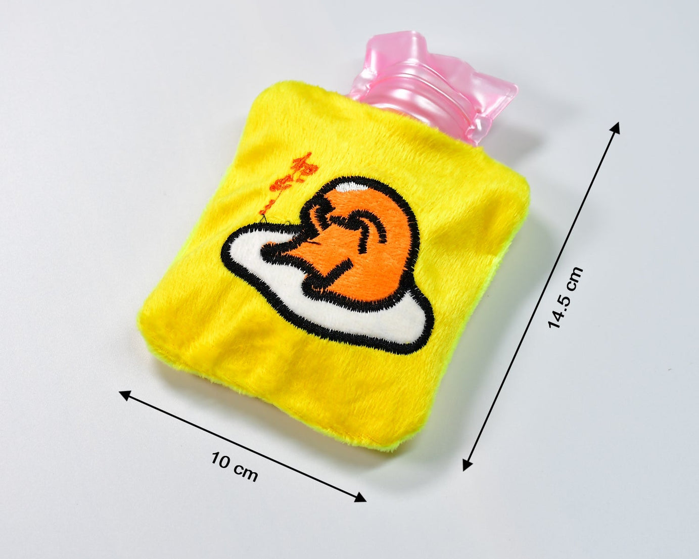 Hot water bag for pain relief with duck design