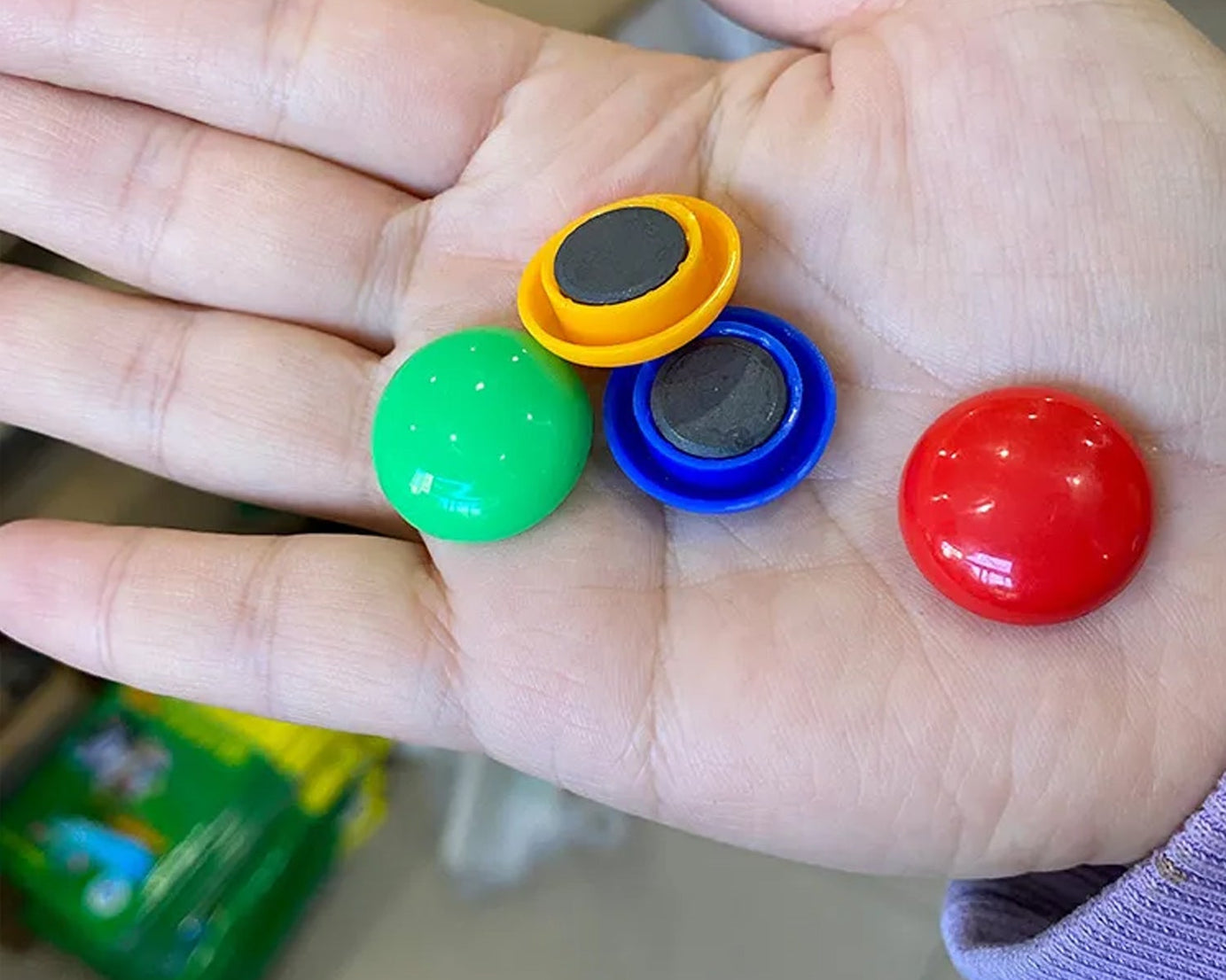 Experiment magnet set for kids